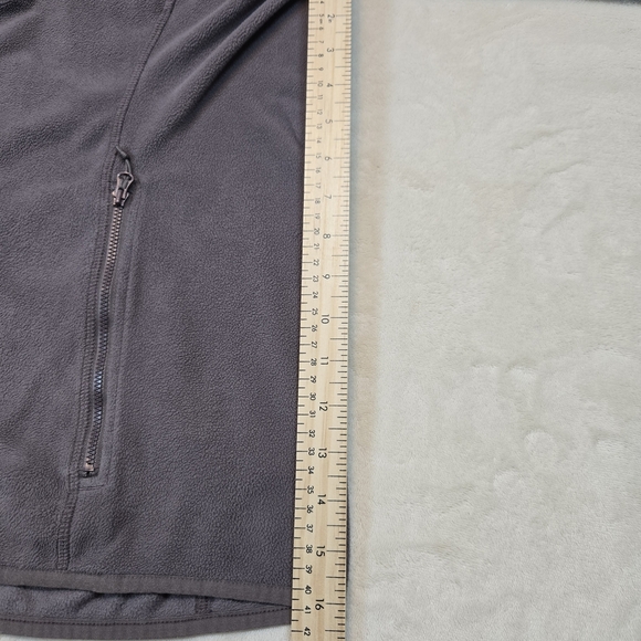 Men's Light Purple Fleece Jacket - Picture 4 of 6